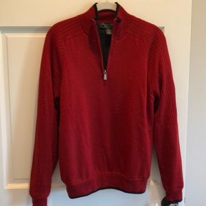 Brooks Brothers Country Club Prosport half zip S